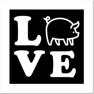 Love Pigs - Pig Posters and Art